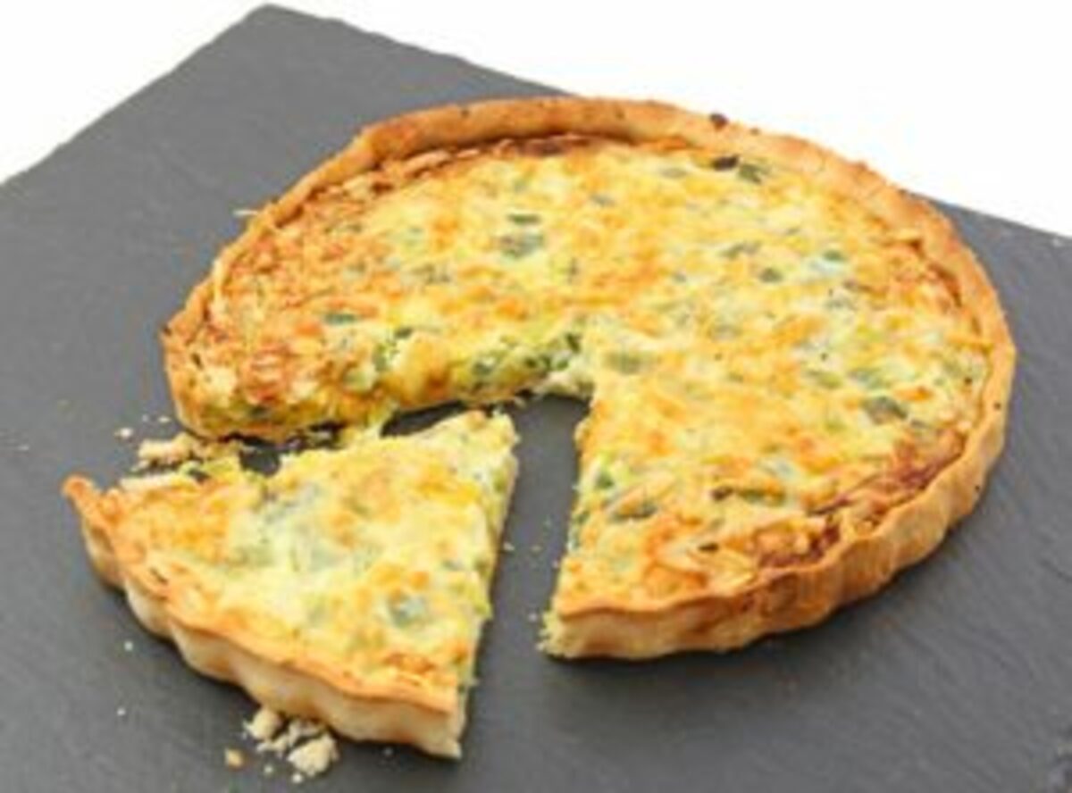 Tarte Aux Poireaux Et Gruyère - La Recette Facile - MaRecette.ch